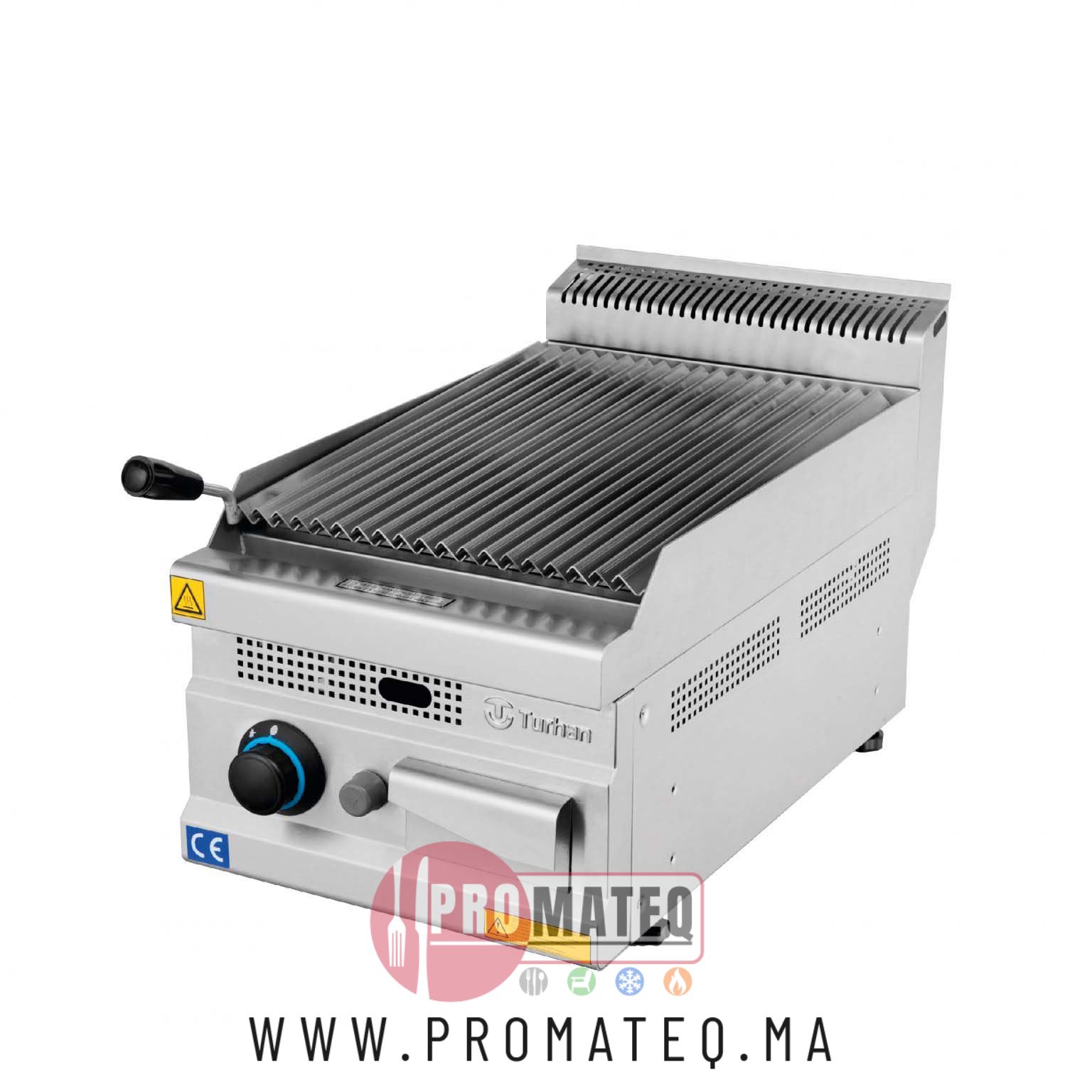 Barbecue à Pierres Volcaniques Simple Posable à Gaz – ESTUFA
