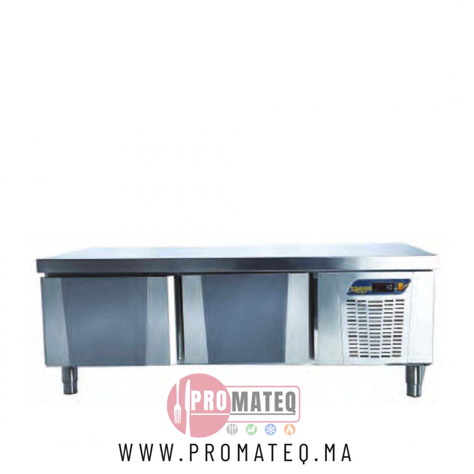 COMPTOIR REFRIGERE BAS 2 PORTES – N’DUSTRIO