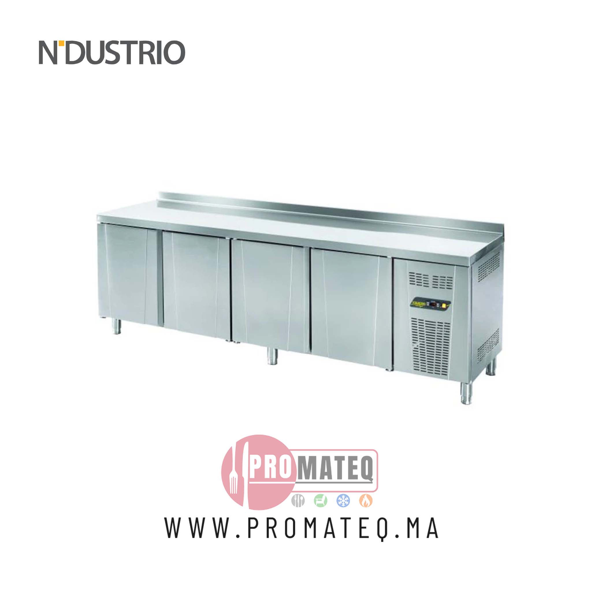COMPTOIR REFRIGEREE 4 PORTES 2M50 TPG-74