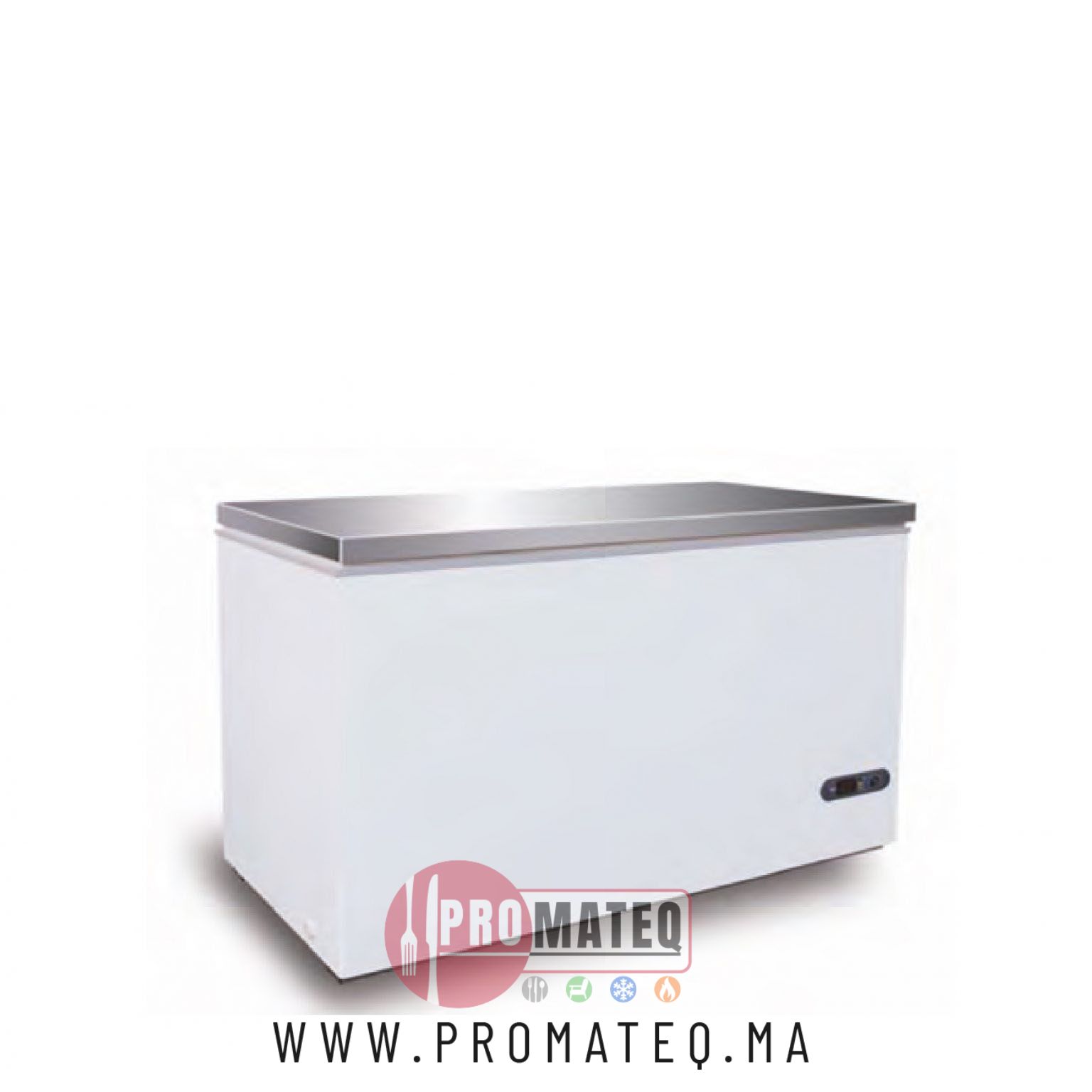 CONGELATEUR AVEC PORTE EN INOX 390 L – FRESCO