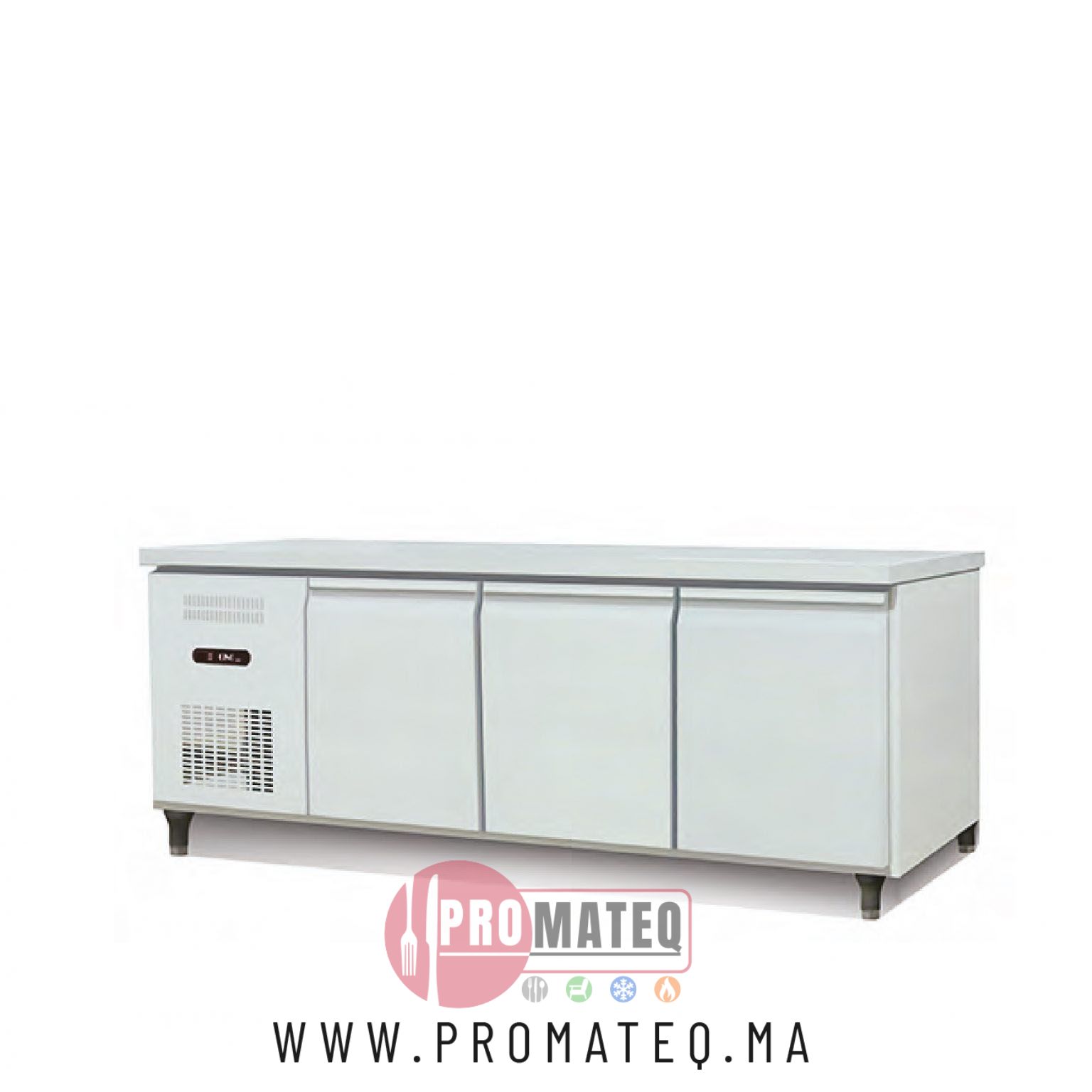 Comptoir Réfrigéré 2 Portes 1200 Statique – CUISIFRIOT