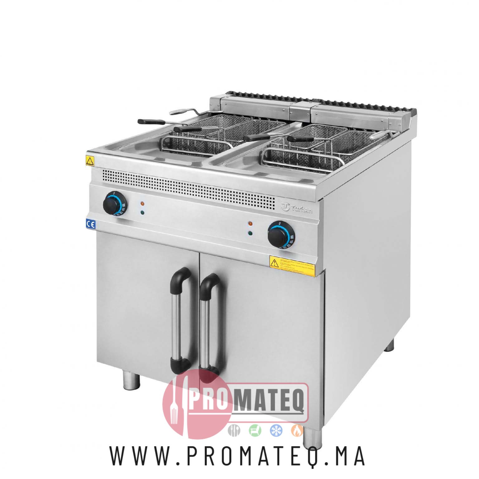 Friteuse Double Electrique 12+12 L G700 – ESTUFA