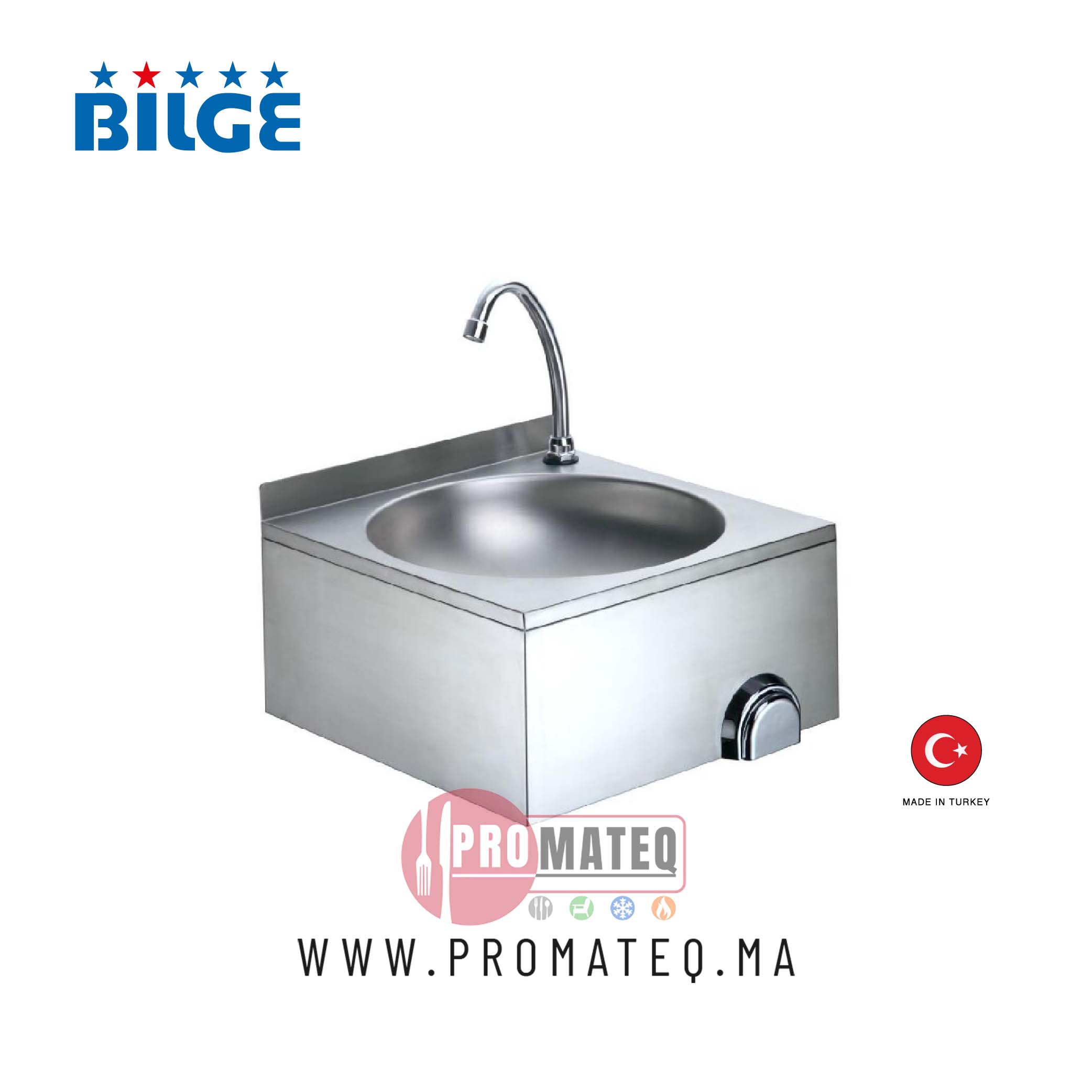 LAVE MAIN A GENOU 40x40cm ECO LVM-EC