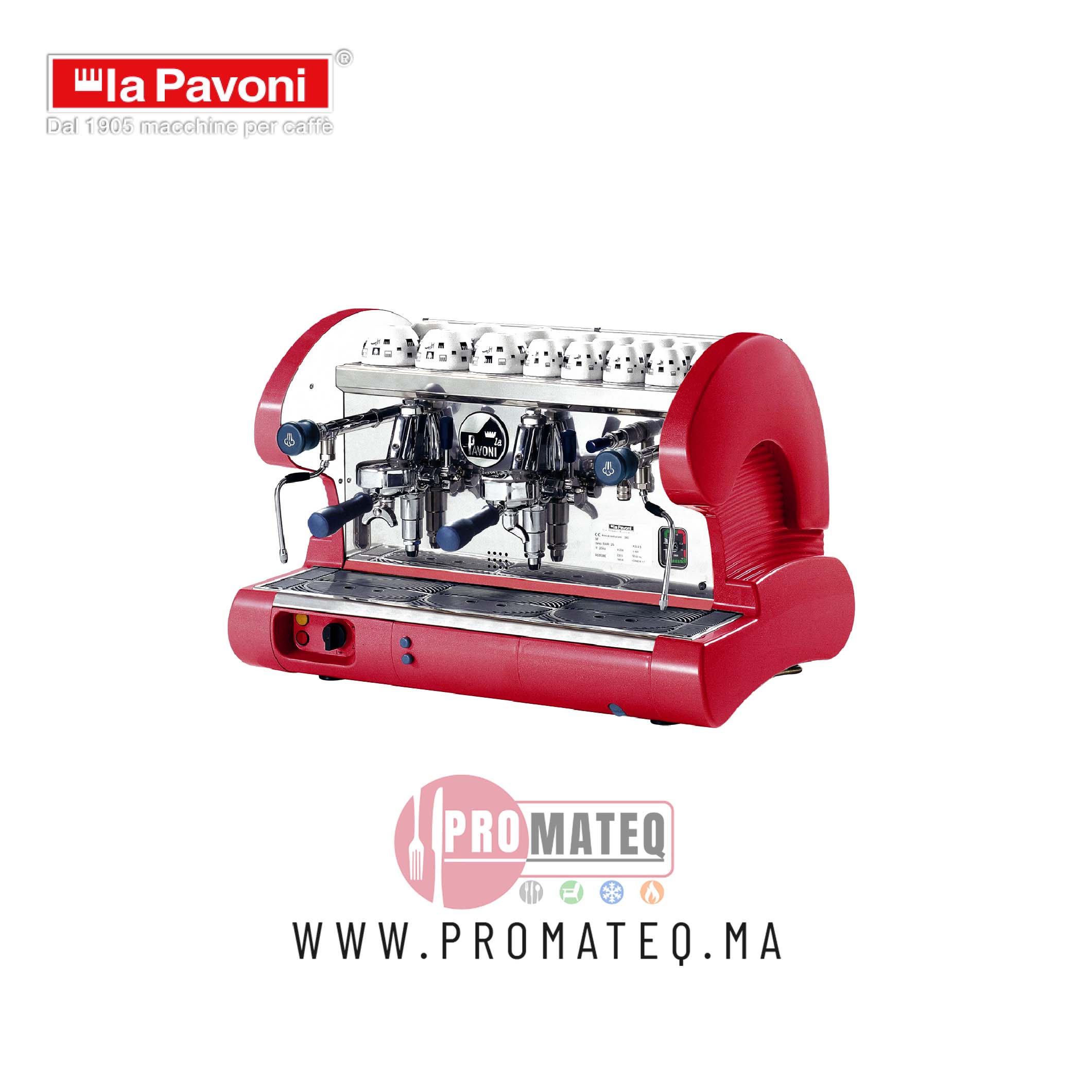 MACHINE A CAFE 2 GROUPES SEMI AUTO BAR2S
