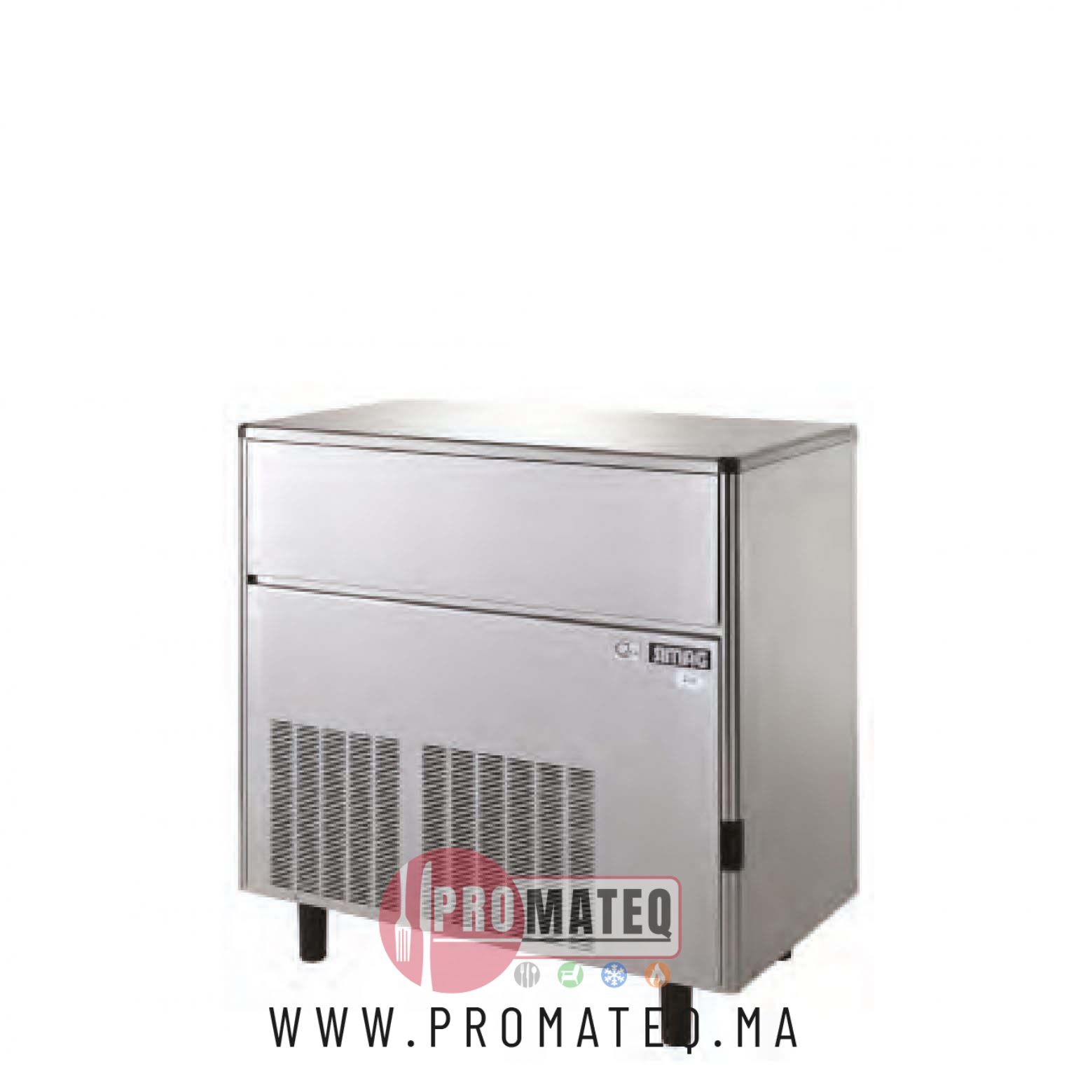 MACHINE A GLACONS 137KG STOCKAGE 50 KG