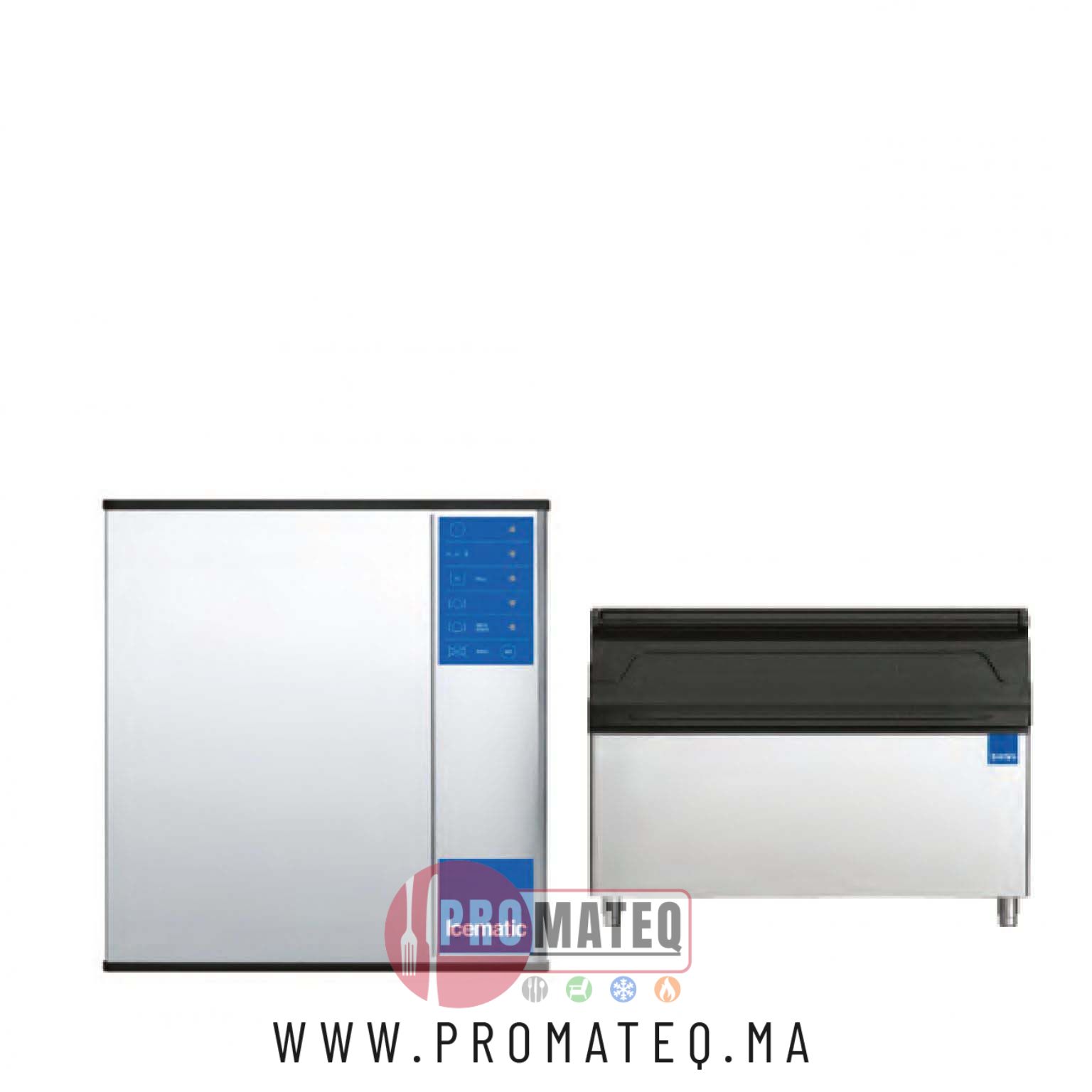 MACHINE A GLACONS 465 KG AVEC RESERVOIR D405