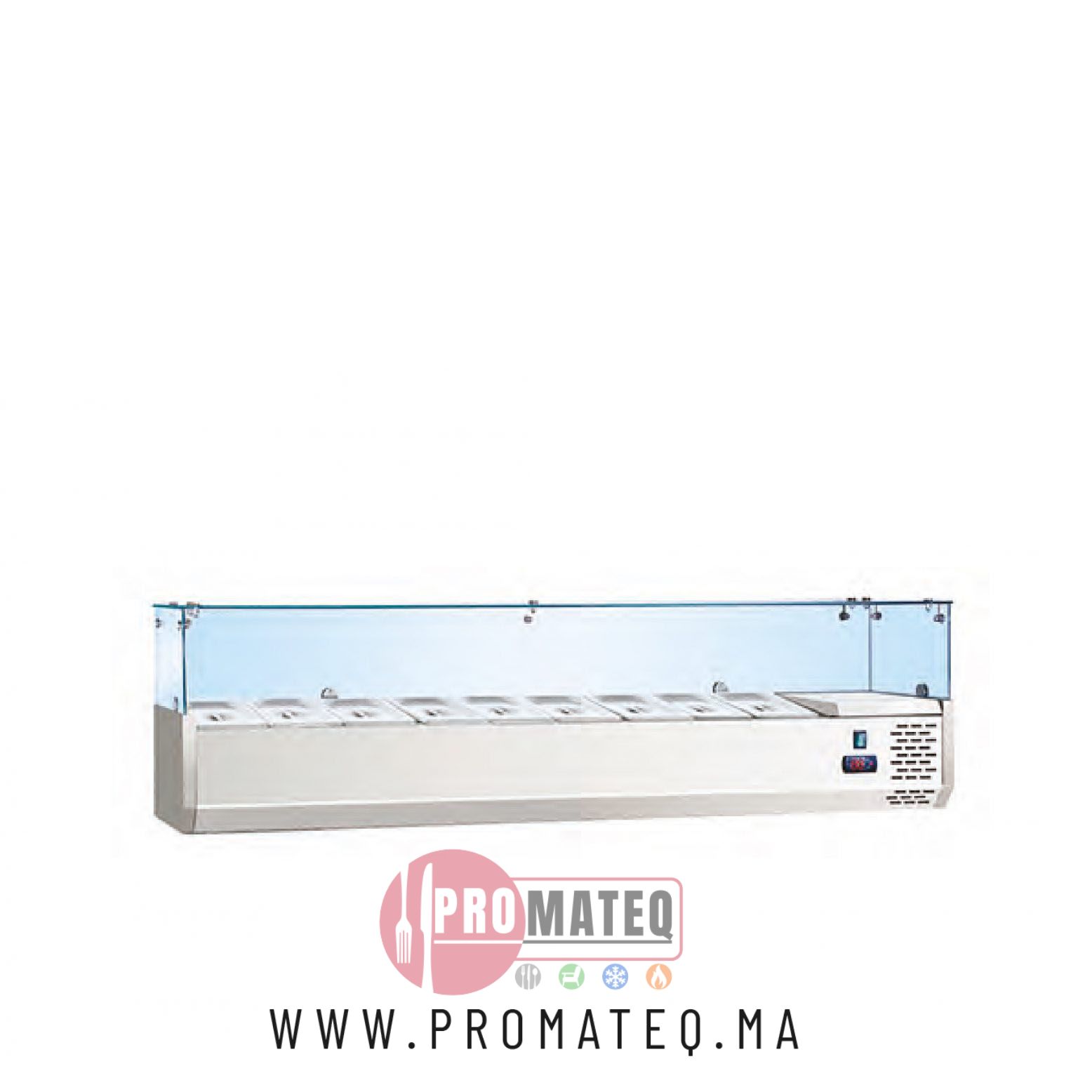 VITRINE A PIZZA POSABLE – CUISIFRIOT