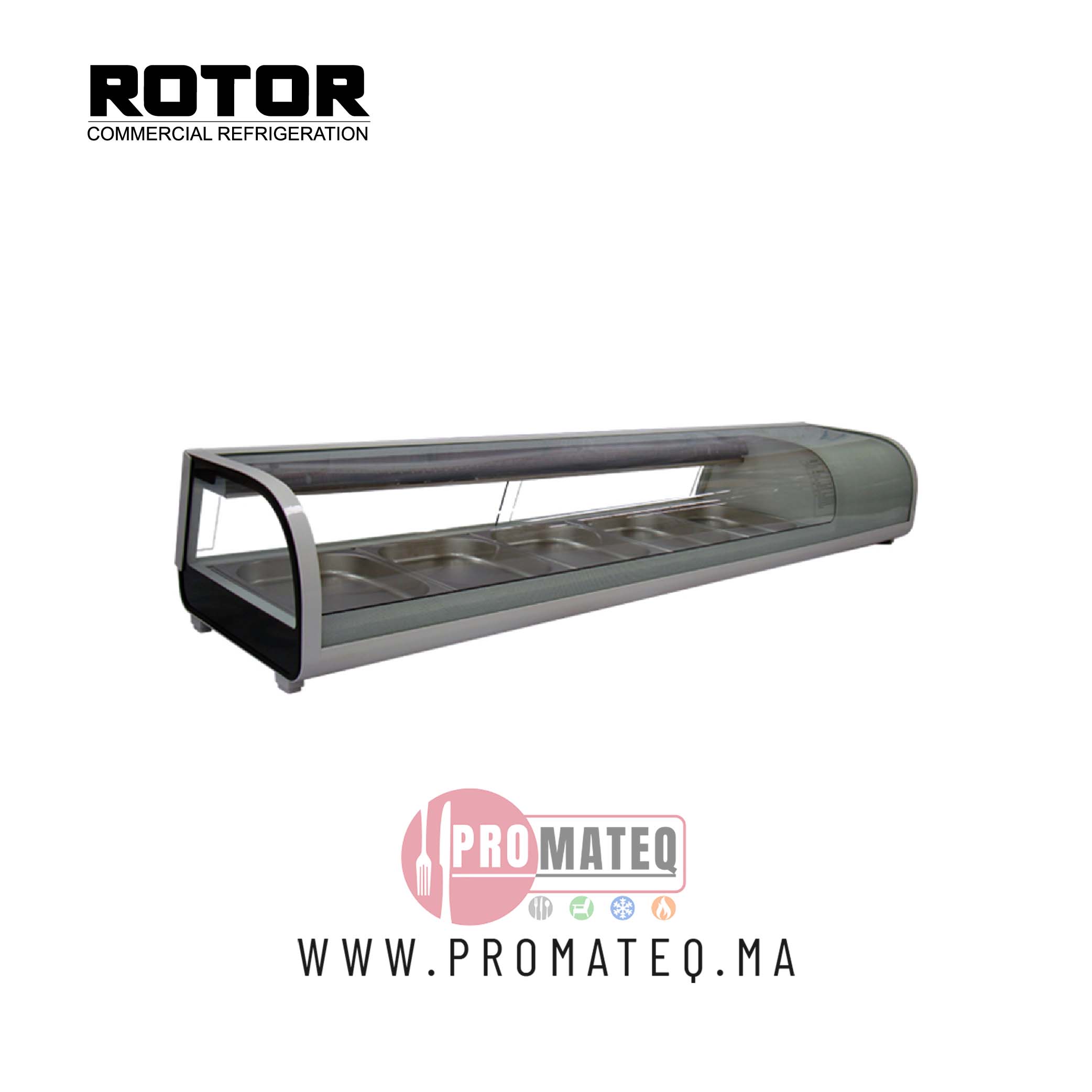 VITRINE FROIDE POSABLE 1.80m RTS-132