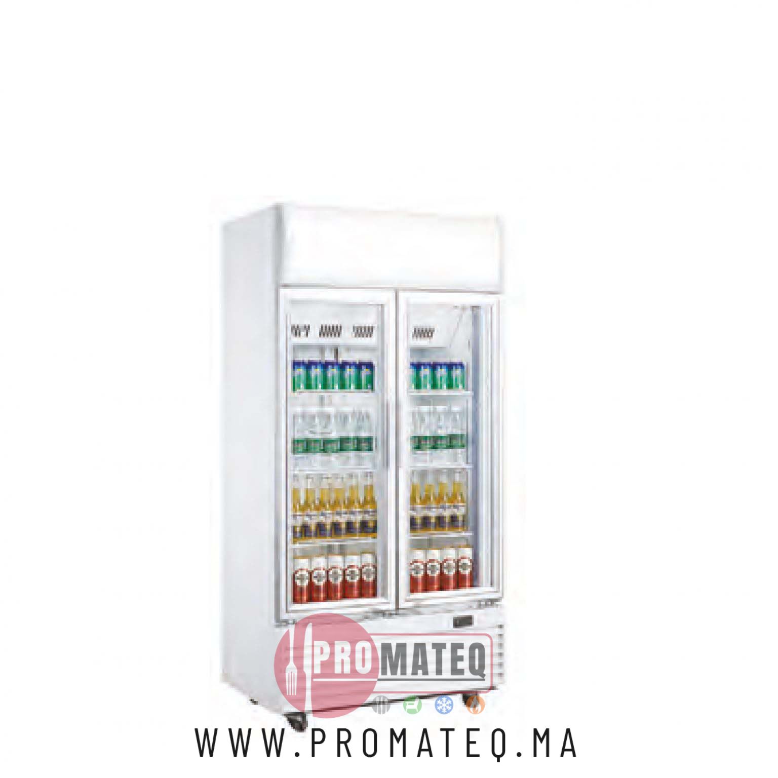 vitrine 3 PORTES VITREES 1020 L – Capellini